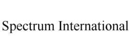 SPECTRUM INTERNATIONAL trademark