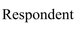 RESPONDENT trademark