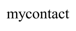 MYCONTACT trademark