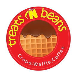 TREATS N BEANS CREPE.WAFFLE.COFFEE trademark