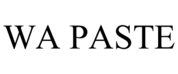 WA PASTE trademark