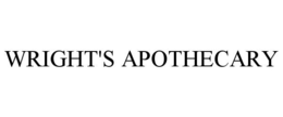WRIGHT'S APOTHECARY trademark