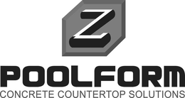 Z POOLFORM CONCRETE COUNTERTOP SOLUTIONS trademark