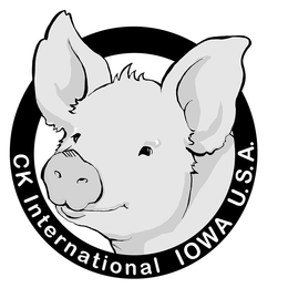 CK INTERNATIONAL IOWA U.S.A. trademark