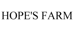 HOPE'S FARM trademark