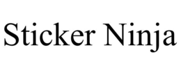 STICKER NINJA trademark