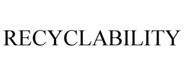 RECYCLABILITY trademark