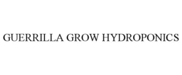 GUERRILLA GROW HYDROPONICS trademark