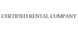 CERTIFIED RENTAL COMPANY trademark