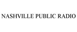 NASHVILLE PUBLIC RADIO trademark