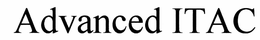ADVANCED ITAC trademark