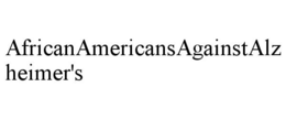 AFRICANAMERICANSAGAINSTALZHEIMER'S trademark