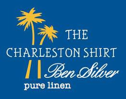 THE CHARLESTON SHIRT BEN SILVER PURE LINEN trademark