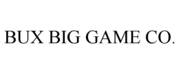 BUX BIG GAME CO. trademark