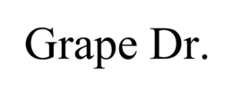 GRAPE DR. trademark