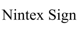 NINTEX SIGN trademark