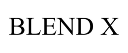 BLEND X trademark