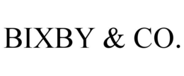 BIXBY & CO. trademark
