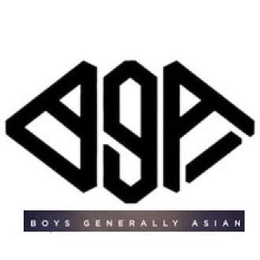 BGA BOYS GENERALLY ASIAN trademark