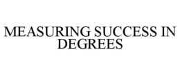MEASURING SUCCESS IN DEGREES trademark