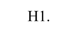 H1. trademark