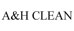 A&H CLEAN trademark