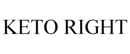 KETO RIGHT trademark