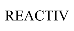 REACTIV trademark
