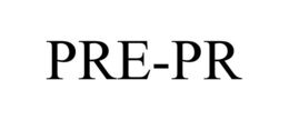PRE-PR trademark