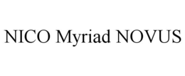 NICO MYRIAD NOVUS trademark