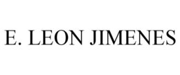 E. LEON JIMENES trademark
