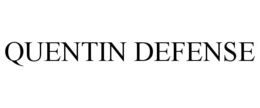 QUENTIN DEFENSE trademark