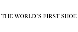 THE WORLD'S FIRST SHOE trademark