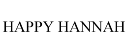 HAPPY HANNAH trademark