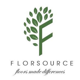 F FLORSOURCE FLOORS MADE DIFFERENCE trademark