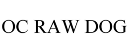 OC RAW DOG trademark