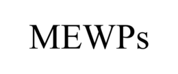 MEWPS trademark