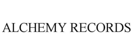 ALCHEMY RECORDS trademark