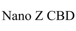 NANO Z CBD trademark