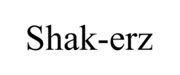 SHAK-ERZ trademark