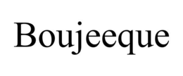 BOUJEEQUE trademark