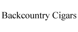 BACKCOUNTRY CIGARS trademark