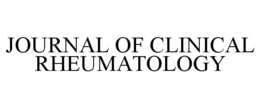JOURNAL OF CLINICAL RHEUMATOLOGY trademark