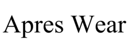 APRES WEAR trademark
