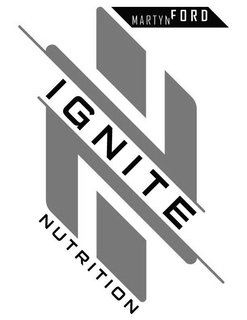 IN MARTYN FORD IGNITE NUTRITION trademark