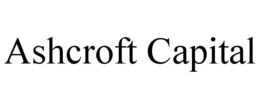 ASHCROFT CAPITAL trademark