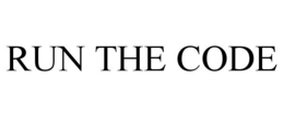 RUN THE CODE trademark