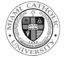 MIAMI CATHOLIC UNIVERSITY PRINCIPIUM SCIENTIAE 1946 TOLLE TOLLE LEGE LEGE trademark
