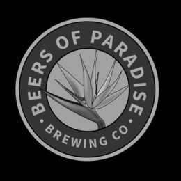 BEERS OF PARADISE · BREWING CO · trademark
