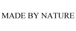 MADE BY NATURE trademark